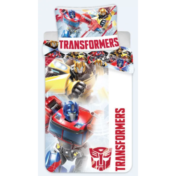 Transformers ágyneműhuzat 135×200cm, 80×80 cm 