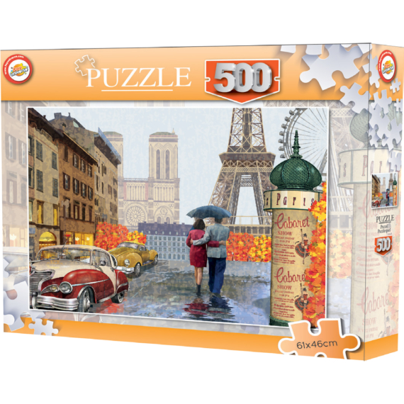 Városok (Párizs) puzzle 500 db-os