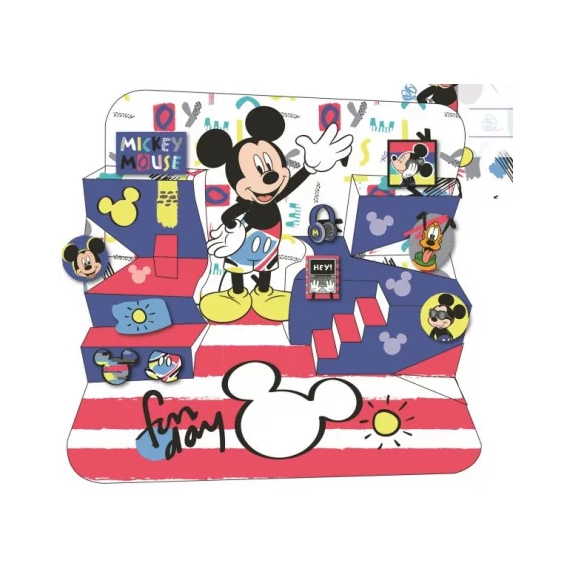 Disney Mickey pop-up üdvözlőkártya+boríték 