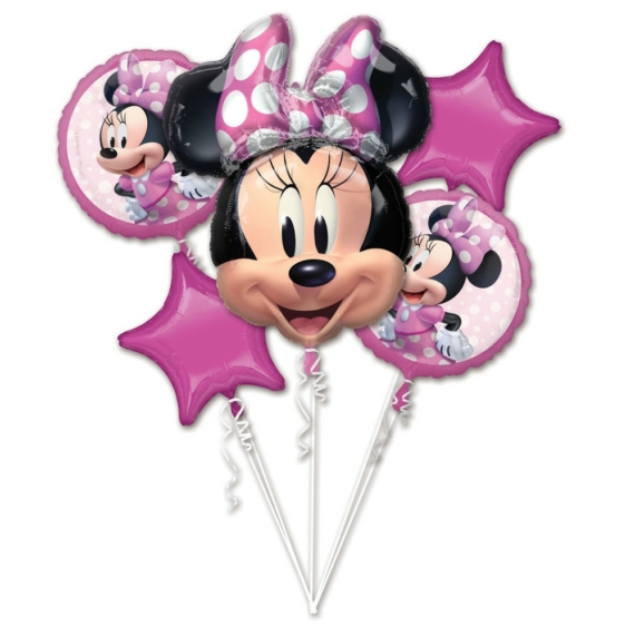 Disney Minnie Fólia lufi 5 db-os szett 
