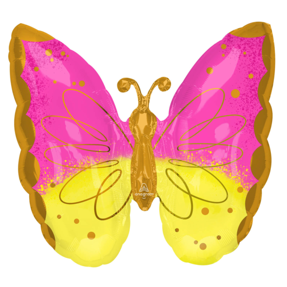 Pillangó fólia lufi 63 cm 