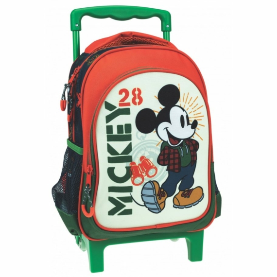 Disney Mickey gurulós ovis hátizsák, táska 30 cm 