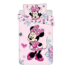 Kép 1/3 - Disney Minnie Flowers gyerek ágyneműhuzat 100×135cm, 40×60 cm 