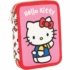 Kép 1/2 - Hello Kitty tolltartó töltött 2 emeletes 